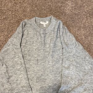 Crown & Ivy Heather Gray Crewneck Sweater